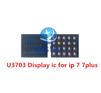 10-100gab U3703 65730A0P LCD DISPLEJS & TOUCH - BAROŠANAS IC Mikroshēmas iphone 7 7plus