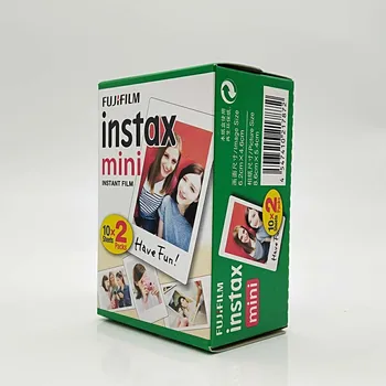 100 Loksnes Fujifilm Fuji Instax Mini Balts Filmu Instant Foto Papīrs Instax Mini 9 8 7S 70 90 25 Fotokamera SP-2 SP-1 + Bezmaksas Dāvana