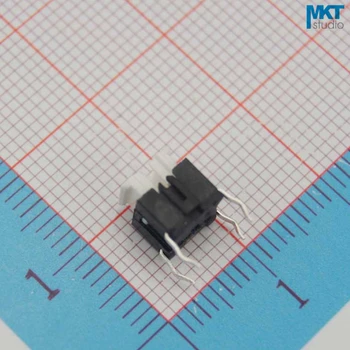 100gab 6*6 mm Ar Caurumu Mikro Spiediet Pogu Taustes Iekārtas Slēdzis Ar LED Turētājs
