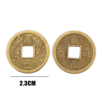 100Pcs/daudz Cinka Sakausējuma Ķīnas Lucky Monētas Feng Shui Antīkiem Senās Naudas Monētas Mājas Dekorēšanas Monētas DIY Handcraft Piederumi