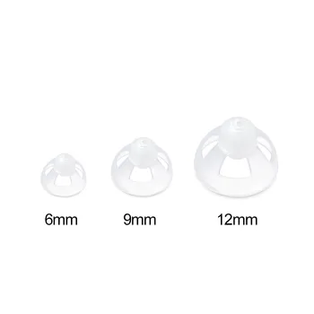 10PCS Open Fit Dzirdes Domes ausu aizbāžņi Nomaiņa Ausu Aizbāžņi Padomus, Izvēlēties no 6 mm 9 mm 12 mm