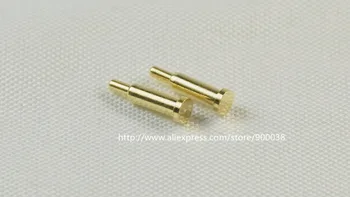 10pcs Pavasara ielādes Pogo Pin Connector 2,0 mm Diametru 7,0 mm, augstums SMT / SMD PCB, misiņa, Zelta plāksnes 1u 50g spēkā