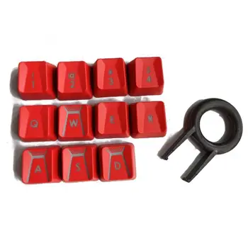 11 taustiņus, Backlit Keycap par logitech Romer-G Slēdzis G910 G810 G413 Gpro G512 Mehāniskā Tastatūra Keycap