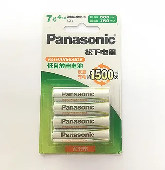12pcs/daudz Jaunu Oriģinālo Akumulatoru Panasonic AAA 1,2 V 800mAh Ni-MH Rotaļlietas Kameras Tālvadības pulti NiMH Baterijas