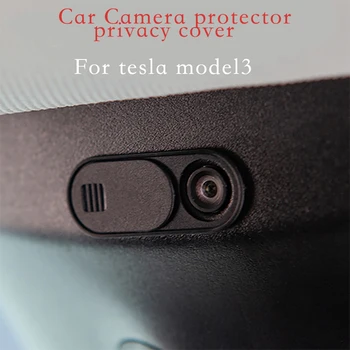 1GB/komplekts tesla model S ModelY X Modeļa Model3 webcam vāks Tesla Model 3 2017-2020 Automašīnas kameras privātuma segumu Piederumi