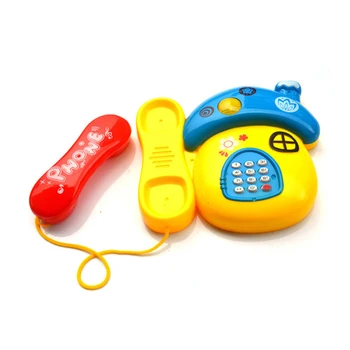 1PC Jauns Izlases Krāsas Bērnu Bērni Krāsains Mini Electric Mūzika Telefona Skaņas, Rotaļlietas, Dāvanu