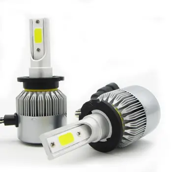 2 x D2S D4S T2 Spuldzes LED Lukturu Komplekts Dimanta Baltā Gaisma, CarAuto tālo Gaismu 6000K