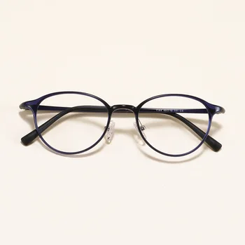 2019 Modes Japāna Retro Kārtu Volframa Brilles Oglekļa Tērauda Rāmji Sieviešu Vintage Nerd Lasīšanas Brilles, Optikas Briļļu Tuvredzība