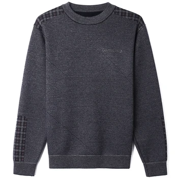 2020 pavisam jaunu gadījuma adīts biezs džemperis vīriešiem, džemperi apģērbu modes apģērbu adīt ziemas silta vīriešu džemperi džemperi 1586