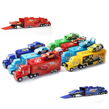 26 Stilu Disney Pixar Automašīnām Mack Truck +Mazais Auto Mcqueen 1:55 Lējumiem Metāla Sakausējuma Un Plastmasas Modle Auto Rotaļlietas, Dāvanu Bērniem