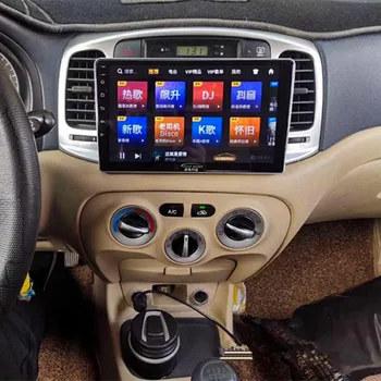 2Din Huyndai Accene 2006-2011 auto multimedia stereo video atskaņotājs, Radio Android 9.0 smart DVD uzņēmēja GPS lielā ekrāna navigāciju