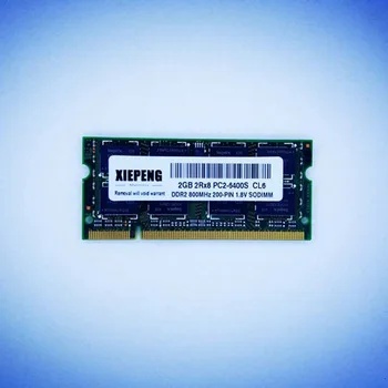 2GB 2Rx8 PC2-6400S 800MHz DDR2 2gb 800 MHz Klēpjdatoru Atmiņas 2G pc2 6400 Grāmatiņa 200-PIN SODIMM RAM