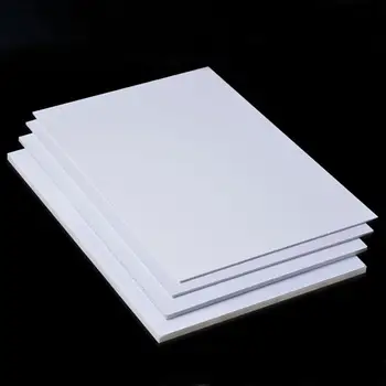300x200mm PVC Putu tāfele Plastmasas Modeli Putu Lapas Valdes Baltā Krāsa Foamboadrd Modeļa Plāksne