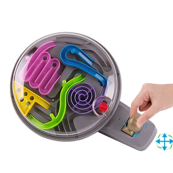 3D Magic Intellect Ball Marmora Puzzle Spēle perplexus magnētiskās bumbiņas IQ Līdzsvaru rotaļlietas,Izglītības, klasiskās rotaļlietas apstrādāt Bumbu Labirints