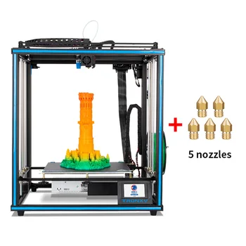 3D Printeri TRONXY X5SA Ultra Klusa Drukāšana ar Upgrade Augstas Precizitātes DIY komplektu impressora 3d ES Krievija MUMS ĀS Noliktavā TAA TP