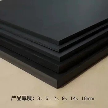 3pcs Black sniega dēlis PVC putu tāfele celtniecības smiltis, galda modelis, padarot roku darbs diy materiāliem 300*400mm