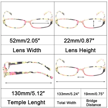 4 pack modes rakstu lasīšanas brilles sieviešu pavasara viru ovālas brilles rāmji dāmas lasītāji