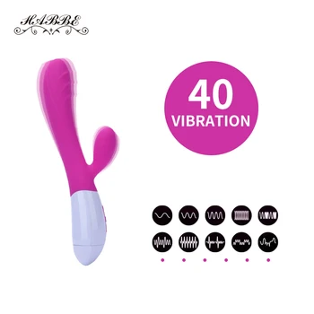 40 Ātruma Seksa Rotaļlietas Sievietei Vibrators G Spot Dildo Dubulta Vibrācijas Sievietes Maksts Klitora Ūdensizturīgs Silikona Seksa Produkti