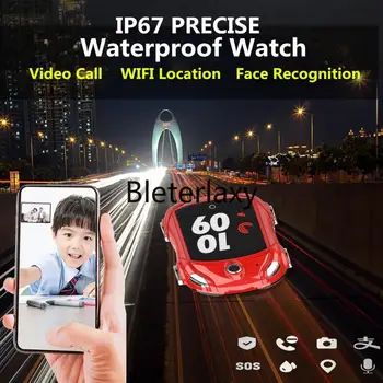 4G kids smart skatīties IPX7 ūdensizturīgs smartwatch GPS wifi Remote camera tracker video zvanu baby Bērnu Izsekot Atrašanās vietu, Tālruņa skatīties