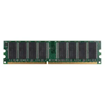 4GB Komplekts (4x 1GB) DDR1-400MHz DATORA Darbvirsmas Atmiņas PC1-3200 184pin Non-ECC DIMM Ram,zaļā