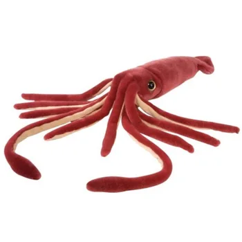 56cmPlush Milzu Jūras Dzīvnieku SquidSimulation Astoņkāji, Kalmāri Pildīti gudrs karstā foršs mīksts kvalitāte ir laba ziemassvētku dāvana bērnam