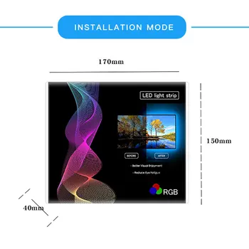 5M LED Sloksnes Gaismas, Bluetooth Ar 24 Atslēgas, Iuces RGB 5050 SMD Elastīgās TV mūzikas ritmu gaismas jostas setfor Virtuves Iekštelpu DIY