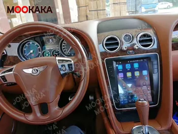 6G 128G Par Bentley Continental 2012-2019 Tesla Stila Automašīnas Multimediju Atskaņotājs Android Ekrāna GPS Navi Radio Audio Stereo Galvas Vienības