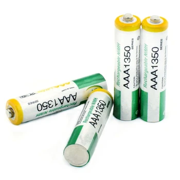 6pcs/daudz Lielu jaudu 1350mAh 1.2 V AAA uzlādējamās baterijas bērnu rotaļlietas AAA NiMH atkārtoti uzlādējams akumulators