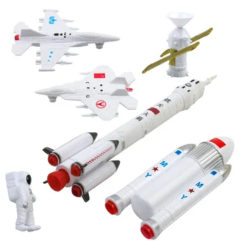 7Pcs/Uzstādīt Kosmosa Izpētes Raķešu Rotaļlietas Pilotējamo Lidojumu Kosmisko Satelītu Simulācijas Modelis, Rotaļlietas Agri, Izglītība, Izklaide, Rotaļlietas
