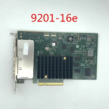 9201-16e LSI00276 riginal 16 ostā, HBA JBOD SFF8088 Mini-SAS 6Gb PCI-E 2.0 X8 Kontrolieris Karti