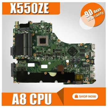 A8-7200 X550ZE Pamatplates cpu Par Asus A555Z VM590Z X555Z Klēpjdators mātesplatē X550ZE Mainboard X550ZE Mātesplati teste OK