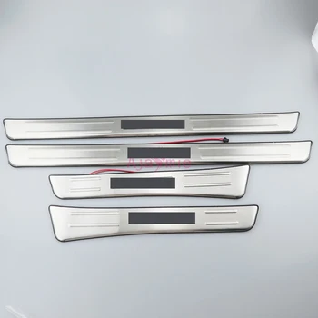 Aksesuāri Toyota Land Cruiser 100 LC100 J100 1998-2007 #304 Nerūsējošā Tērauda Durvis, Palodzes Ar LED Lampa, Auto-Stils