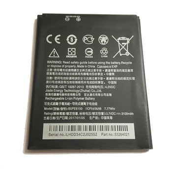 Akumulatora BOPE6100 Par HTC Desire 620 Akumulatora D820 820 mini D620 D820MU D820MT D620U 620H 620G Dual Sim Mobilo Tālruni