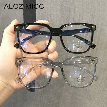 ALOZ MICC Vintage Pārredzamu Brilles Rāmis Sievietēm Anti Zilā Gaisma Brilles Rāmis Vīriešu, Skaidrs, Lēcas Optisko Briļļu Rāmis C24