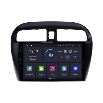 Android 10.0 PX6 Auto DVD Atskaņotājs, GPS Navigācijas Mitsubishi Mirage 2012. - 2016. Gadam Auto Auto Radio Stereo Multimedia Player HeadUnit