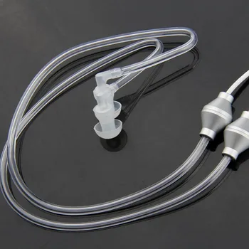 Anti Starojuma Binaural Austiņas Stereo Austiņas ar Mikrofonu Universālā 3,5 mm Trokšņa Slāpēšanas Gaisa Caurule Akustisko Earbuds