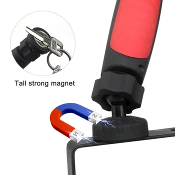 Aptumšojami Led Lukturīti USB COB Mehāniķis Darbu Veikalā Lukturi Uzlādējams Led Darba Gaismas Magnēts Grozāmi Lukturīti Auto Remonts