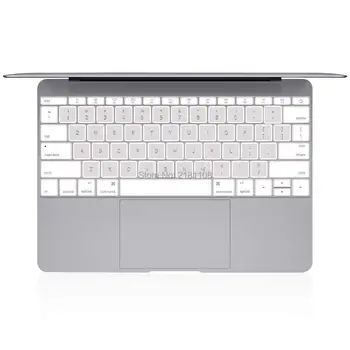 ASV Versija Ultra Plānais Tastatūras Vāciņu, Silikona Ādas Jauns MacBook Pro 13