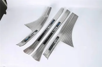 Augstas Kvalitātes Nerūsējošā Tērauda pretnodiluma plāksnes durvis, palodzes Apdari Par Subaru XV 2018 Auto Piederumi Auto-stils