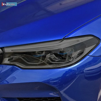 Auto Lukturu aizsargplēvi Taillight Caurspīdīga Vinila TPU Uzlīme BMW 5 Sērijas G30 Sedans M5 F90 2017-2020 Piederumi