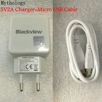 AVY Oriģinālu Blackview BV5800 BV5500 Pro ES Plug Ceļojumu Lādētāja Savienotājs Mikro USB Kabeli A7 pro A20 plus Mobilais Tālrunis