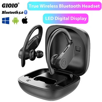 B11 TWS Bluetooth Bezvadu Austiņas Mūzikas Earbuds LED Diagital Displejs Spēļu Skaļruņus, Iphone, Huawei Xiaomi Sporta Austiņas