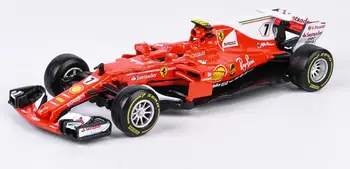 Bburago 1/43 1:43 2017 Raikkonen No7 F1 Formula 1 Sacīkšu Auto Lējumiem Displeja Modelis Rotaļlietas Bērniem Zēni Meitenes
