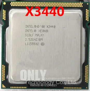 Bezmaksas piegāde intle Procesors Xeon X3440 cpu / 2.53 GHz / LGA1156 / 8MB /Quad-Core / I5 650 i5 750 i5-760