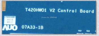 Bezmaksas piegāde T-CON T420HW01 V2 Kontroles padomes 07A33-1B Oriģinālās rezerves daļas,