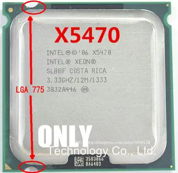 Bezmaksas piegāde X5470 SLBBF Procesors(3.33 GHz/12M/1333), kas vienāds ar Core 2 Quad Q9750 cpuworks (LGA 775 mainboard nav nepieciešams adapteris)