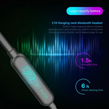 Bezvadu Bluetooth Austiņas, Mūziku, basu, stereo headphone blutooth austiņas austiņas Sporta Darbojas earbuds ar mic pa tālruni
