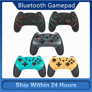 Bezvadu Bluetooth Gamepad Kursorsviru Kontrolieris Ar 6-Ass Roktura, Slēdzis Pro Nintendo Slēdža Konsoles Aksesuāri, KARSTAIS