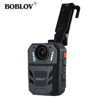 BOBLOV WA7-D 32GB Mini Policijas Kameras Ambarella A7 4000mAh Akumulators DVR HD 1296P Tālvadības Ķermeņa Cam Policia Video Recorde
