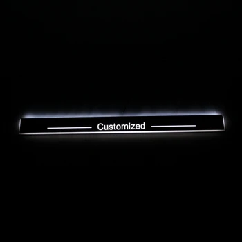 CARPTAH Apdares Pedāli Auto Eksterjera Daļas, LED Durvju Apmaļu Pretnodiluma Plāksnes Ceļš Dinamisku Streamer gaismas Toyota Auris - 2017 2018